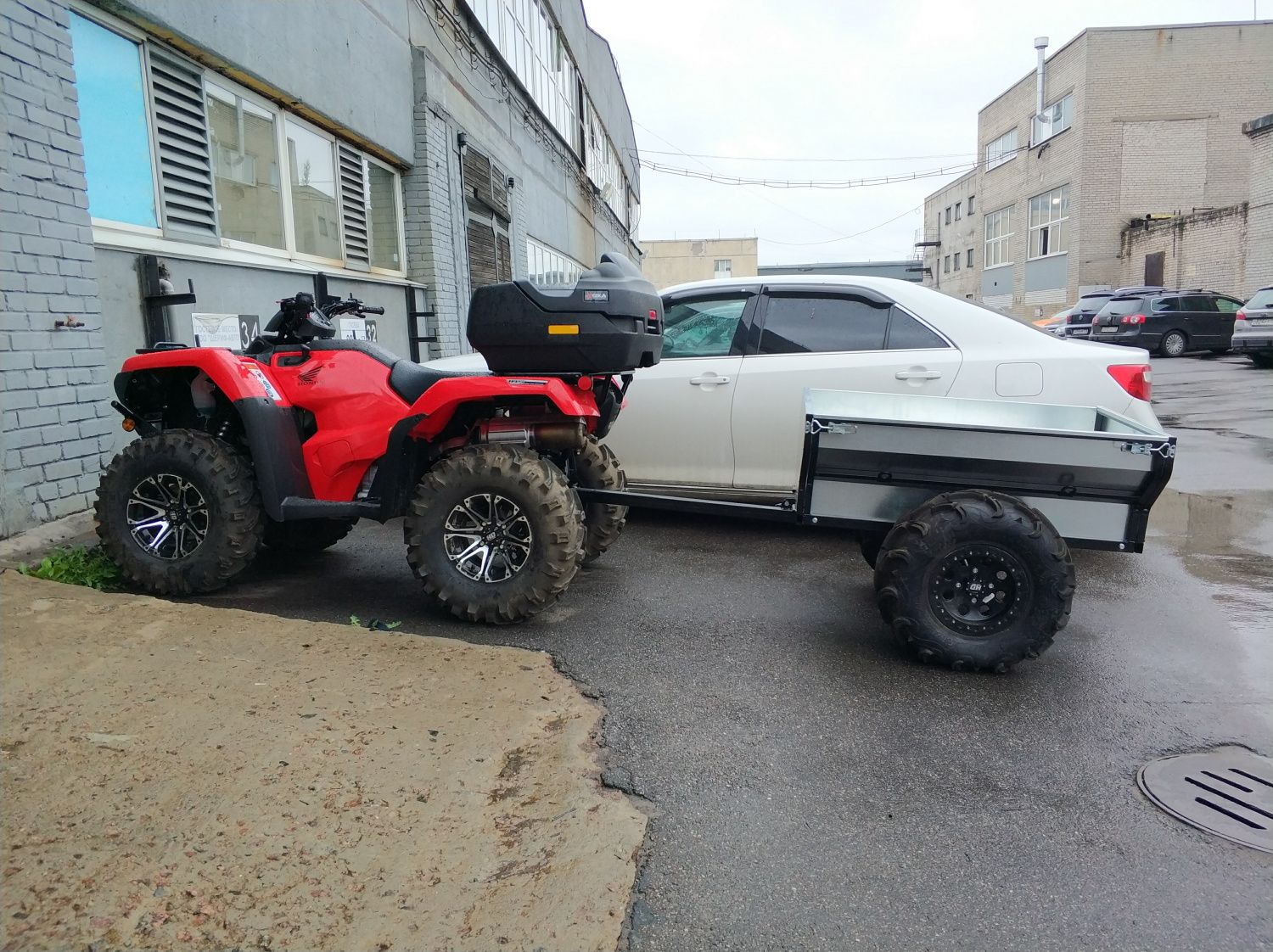 картинка Прицеп для квадроцикла STORM