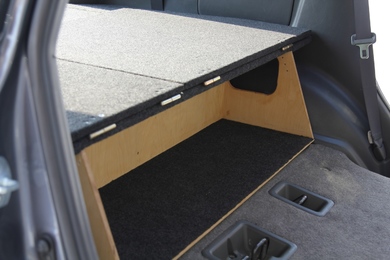 Багажная система для Toyota Land Сruiser 200 (1 ящик, карпет)