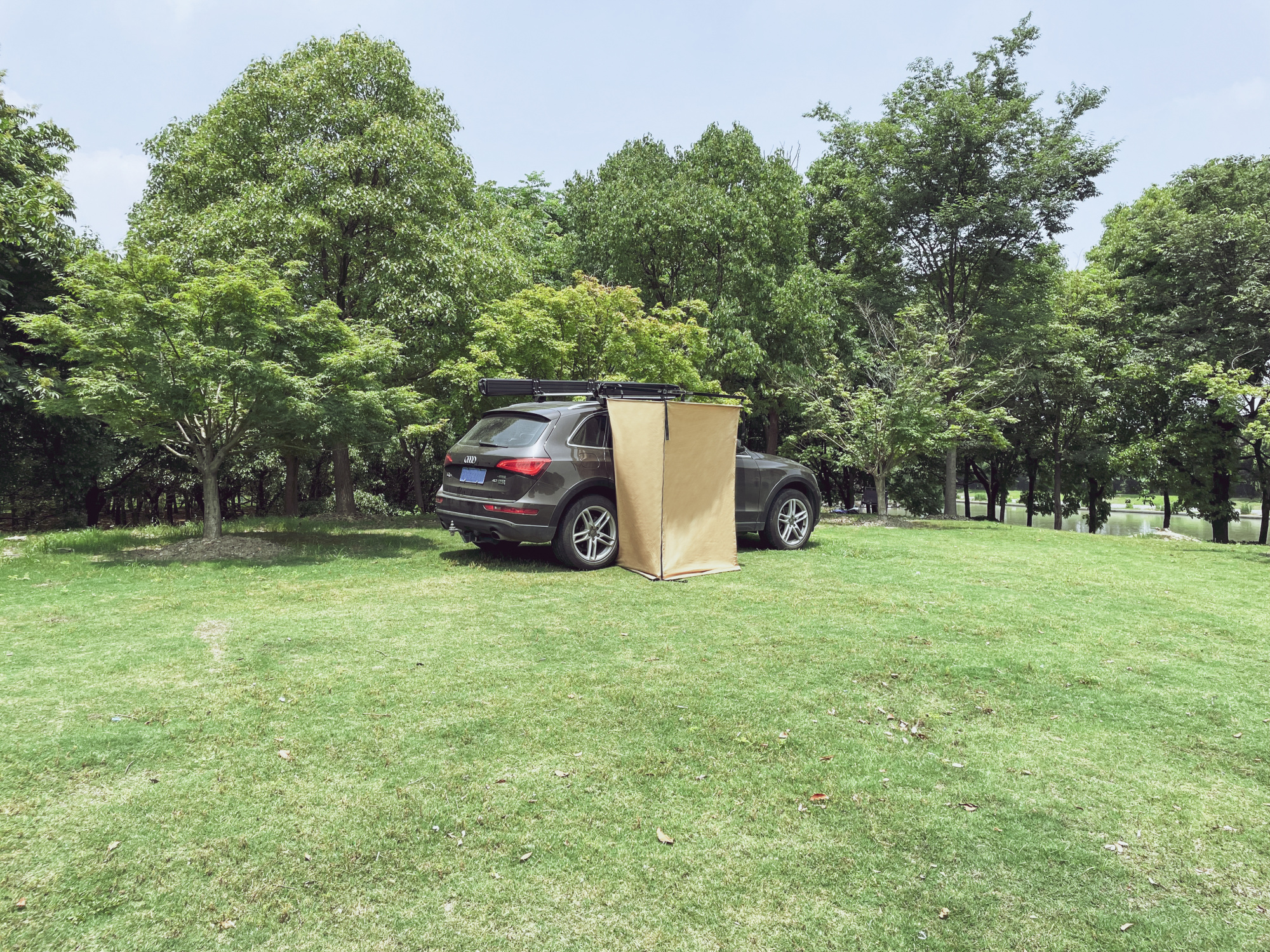 картинка Тент-маркиза РИФ - душевая кабинка с тканевой крышей