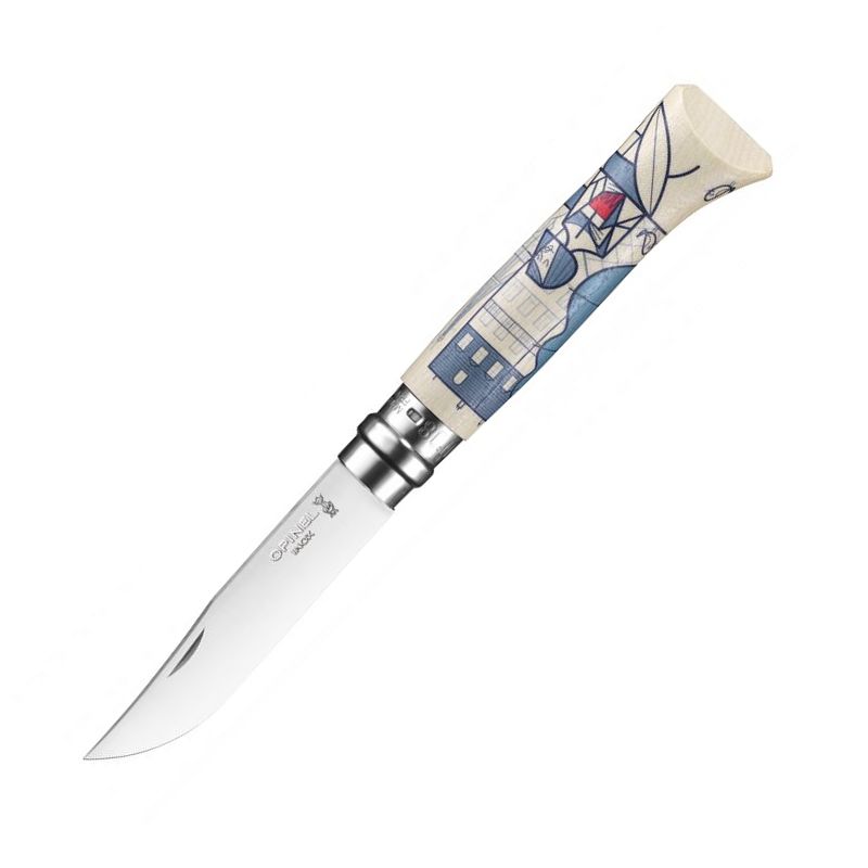 картинка Нож Opinel №8, Edition France by Ale Giorgini, 002154
