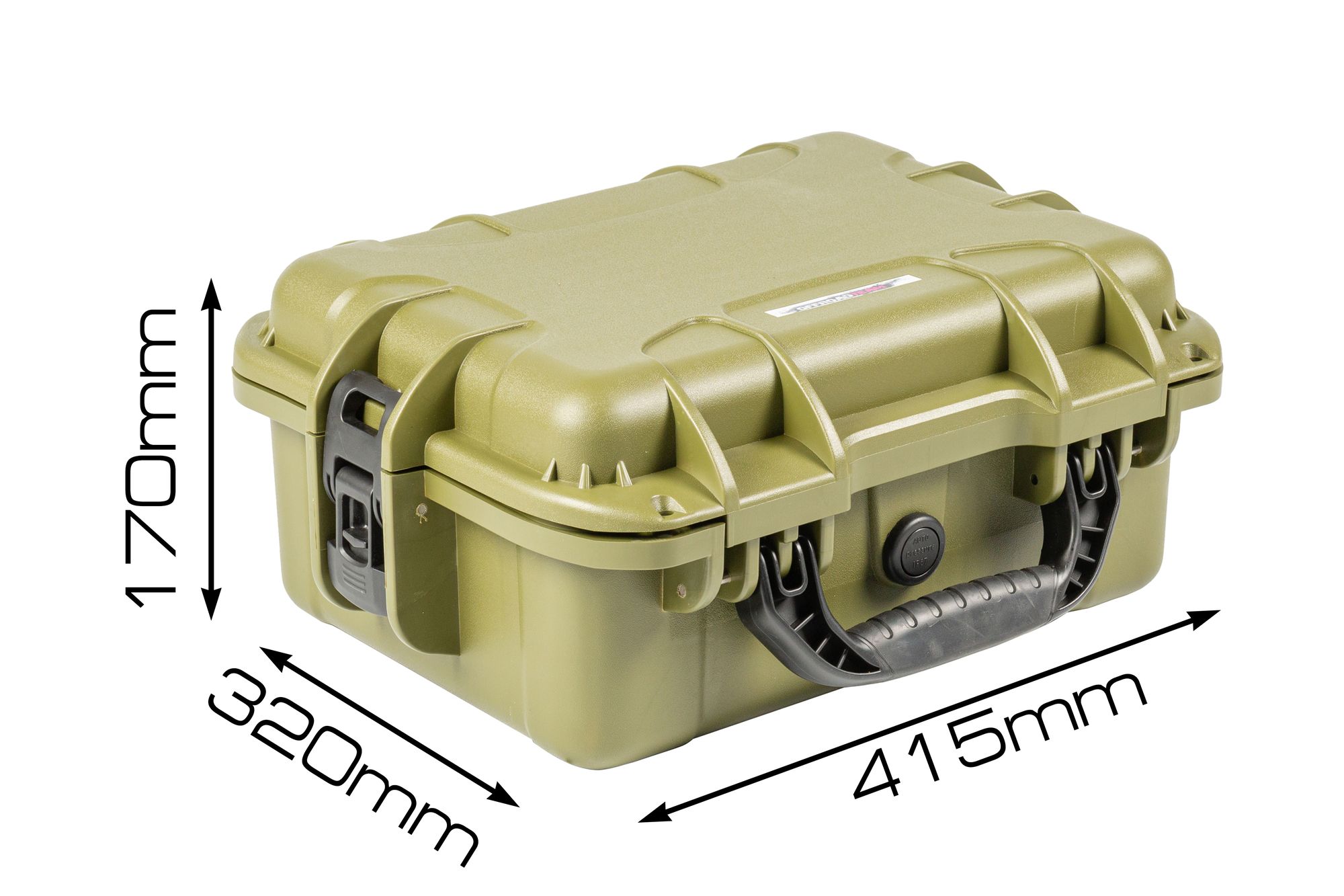 Кейс OffRoadTeam Element EL613210 ЧЕРНЫЙ, внутри 335*246*160мм, IP65
