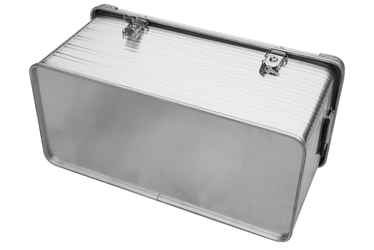 картинка Ящик алюминиевый РИФ усиленный с замком 782х385х379