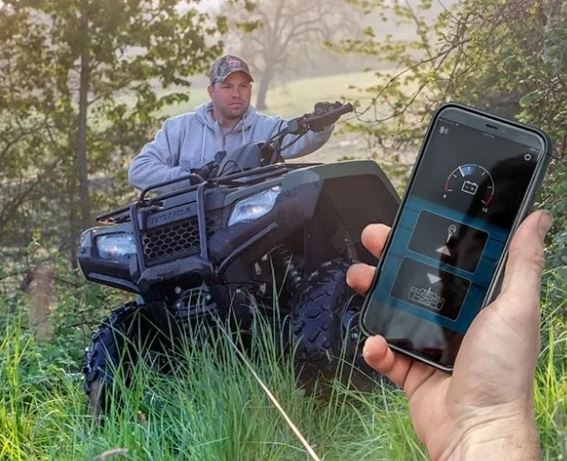 картинка Беспроводное Bluetooth управление лебедкой Warn для квадроцикла со смартфона