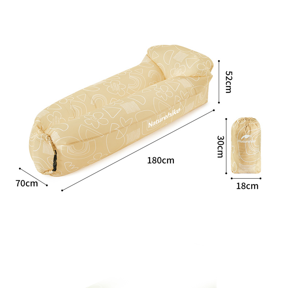 картинка Диван надувной Naturehike CNH22DZ022 бежевый, 6975641886792