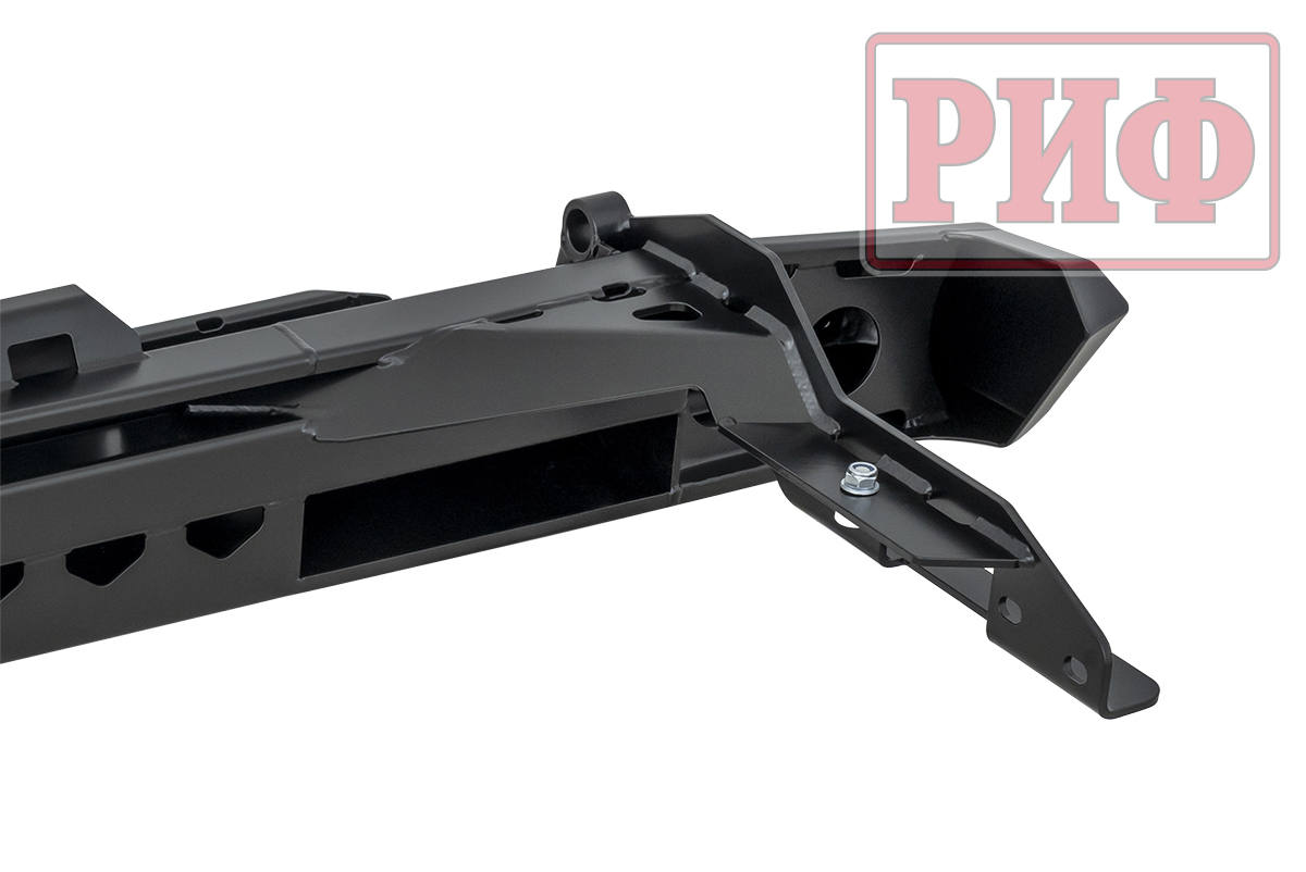 картинка Бампер задний РИФ Toyota HILUX/VIGO 05+ с фаркопом и фонарями