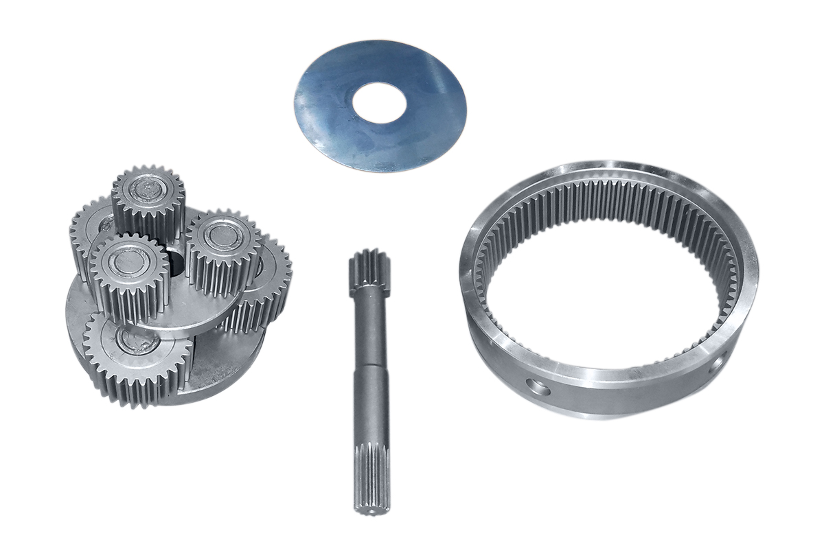 картинка Редуктор для гидравлической лебёдки Runva HWN15000YD