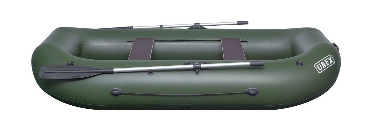 картинка Надувная лодка ПВХ UREX-25, НД, для сплава, зеленая