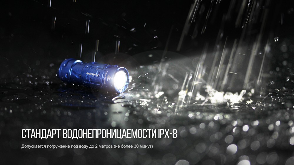 Фонарь Fenix UC02 синий