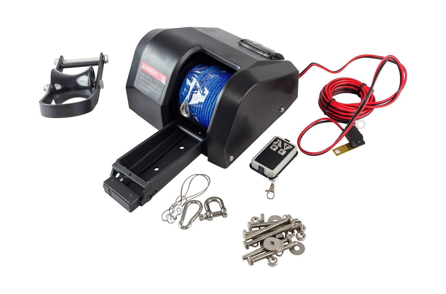 картинка Лебедка якорная autoTRAC AUTODEPLOY 35SW, черная