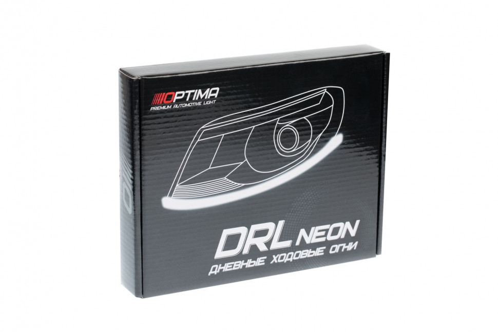 ДХО NEON RUNNING гибкие, White + Yellow, 60см, 12V, комплект