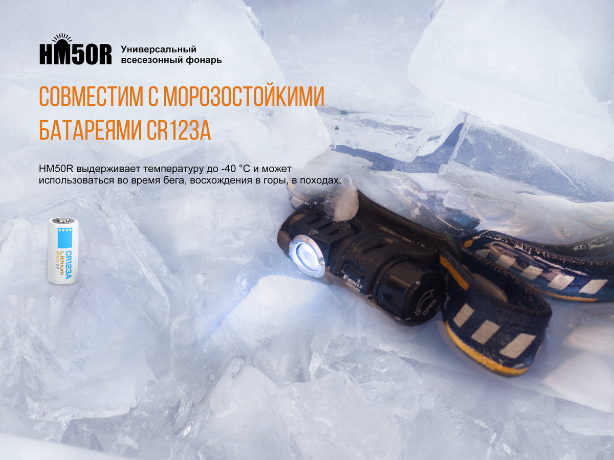 картинка Налобный фонарь Fenix HM50R