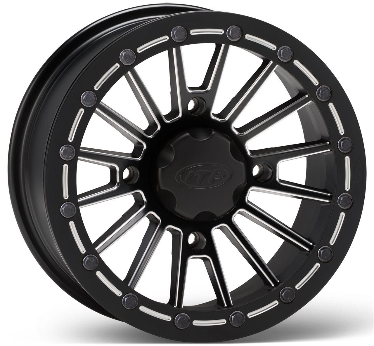 картинка Диск для квадроцикла ITP SD Series Beadlock 14SDM18BX milled