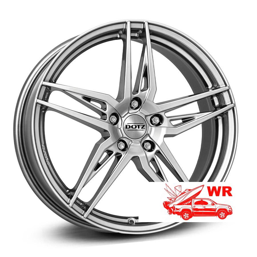картинка Диск Dotz R18 / 7.5J PCD 5x114.3 ЕТ 50 ЦО 71.6 Interlagos shine