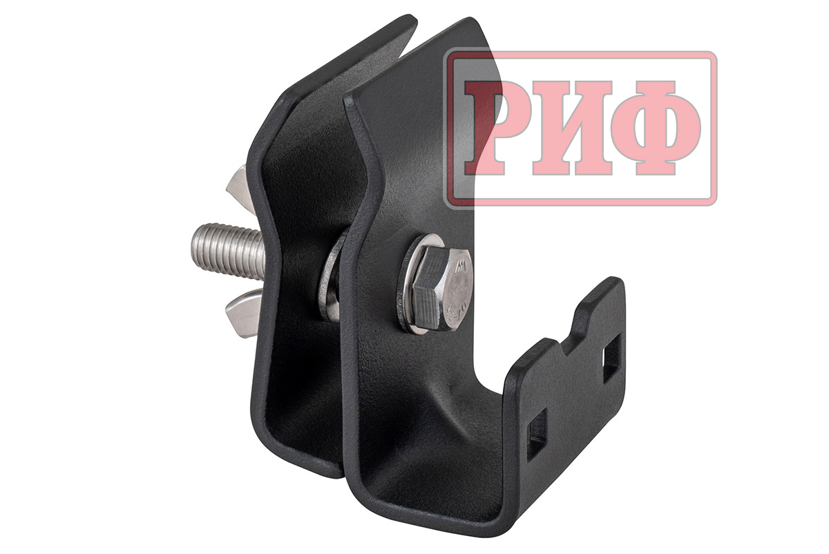 картинка Кронштейны для крепления лопаты к алюминиевому багажнику (платформе) РИФ