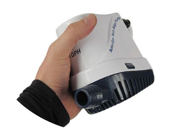 картинка Помпа осушительная, 12 В, 1000GPH (3785 л/ч), автоматическая