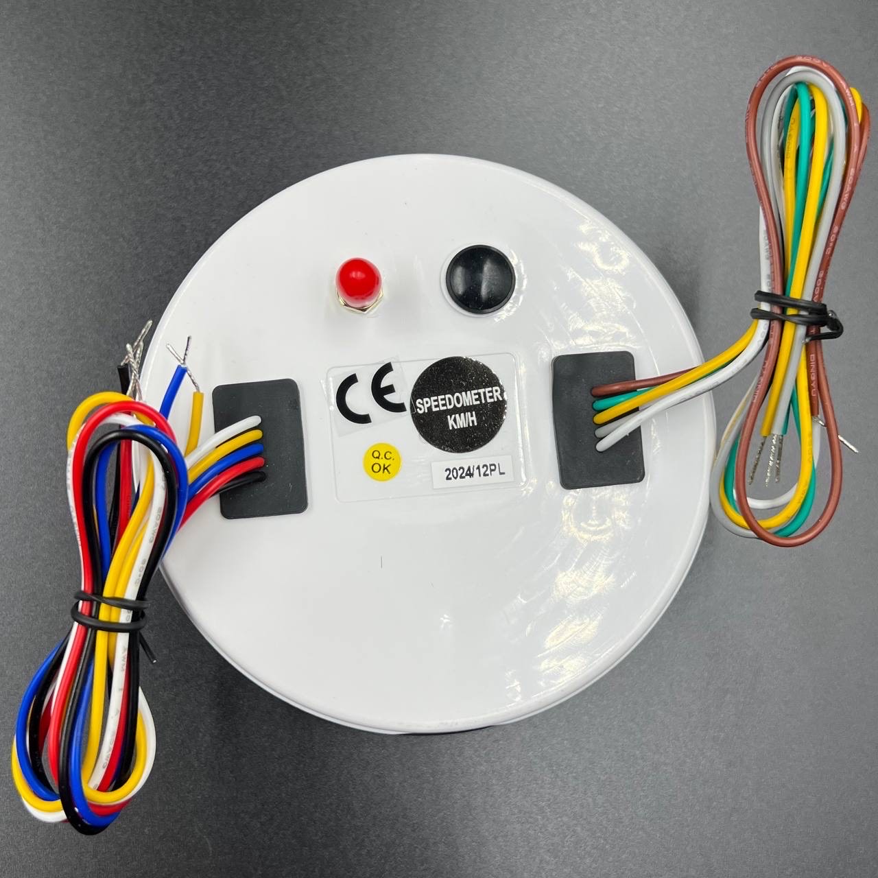 картинка Прибор многофункциональный электронный 3в1 (д.110мм; черный, хромированный ободок) (DEPO)