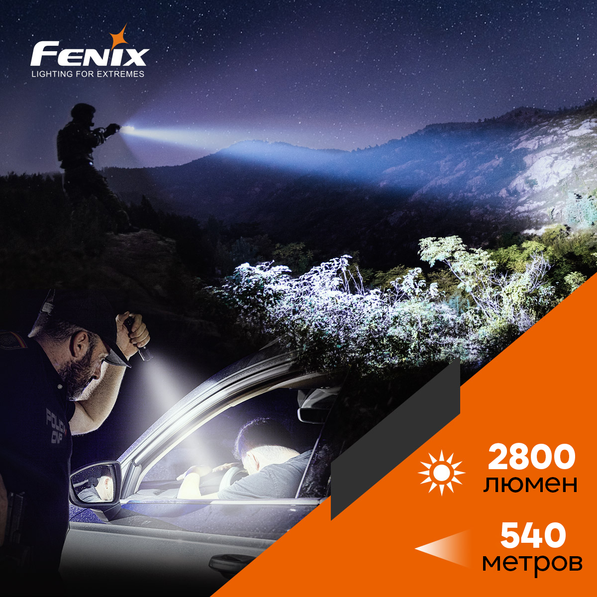 Фонарь Fenix TK22TAC, TK22TAC