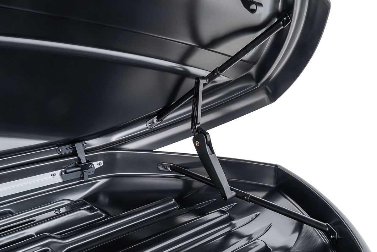 картинка Бокс автомобильный на крышу Pentair COBRA 420L черный глянец, двусторонний