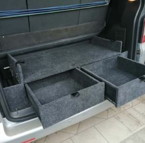 Органайзер "Экспедиция" для Volkswagen Multivan (T5) Серый