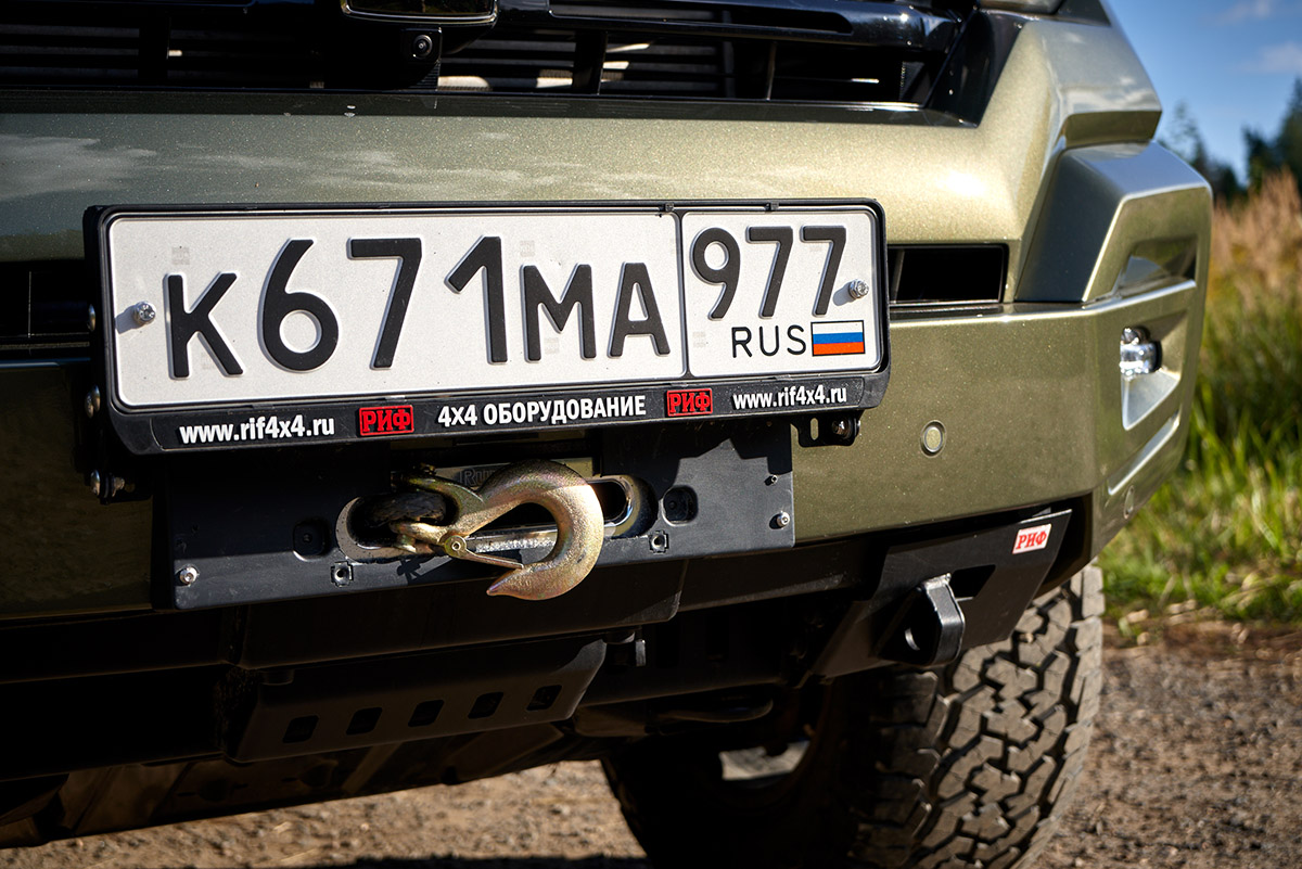 картинка Площадка лебёдки TANK 400 с защитой радиаторов