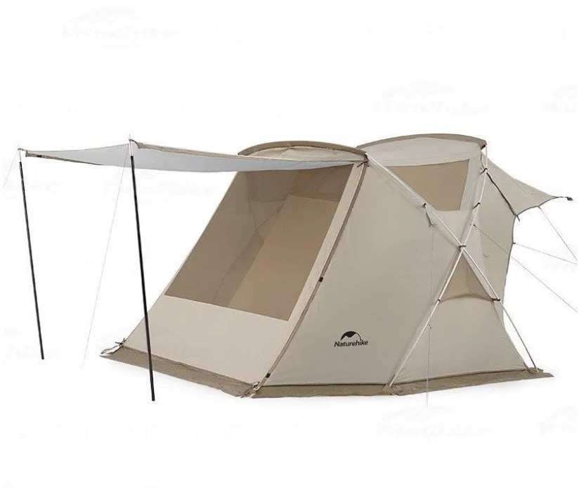картинка Палатка Naturehike Cloud wild car, 2-местная, алюминиевый каркас, песочная