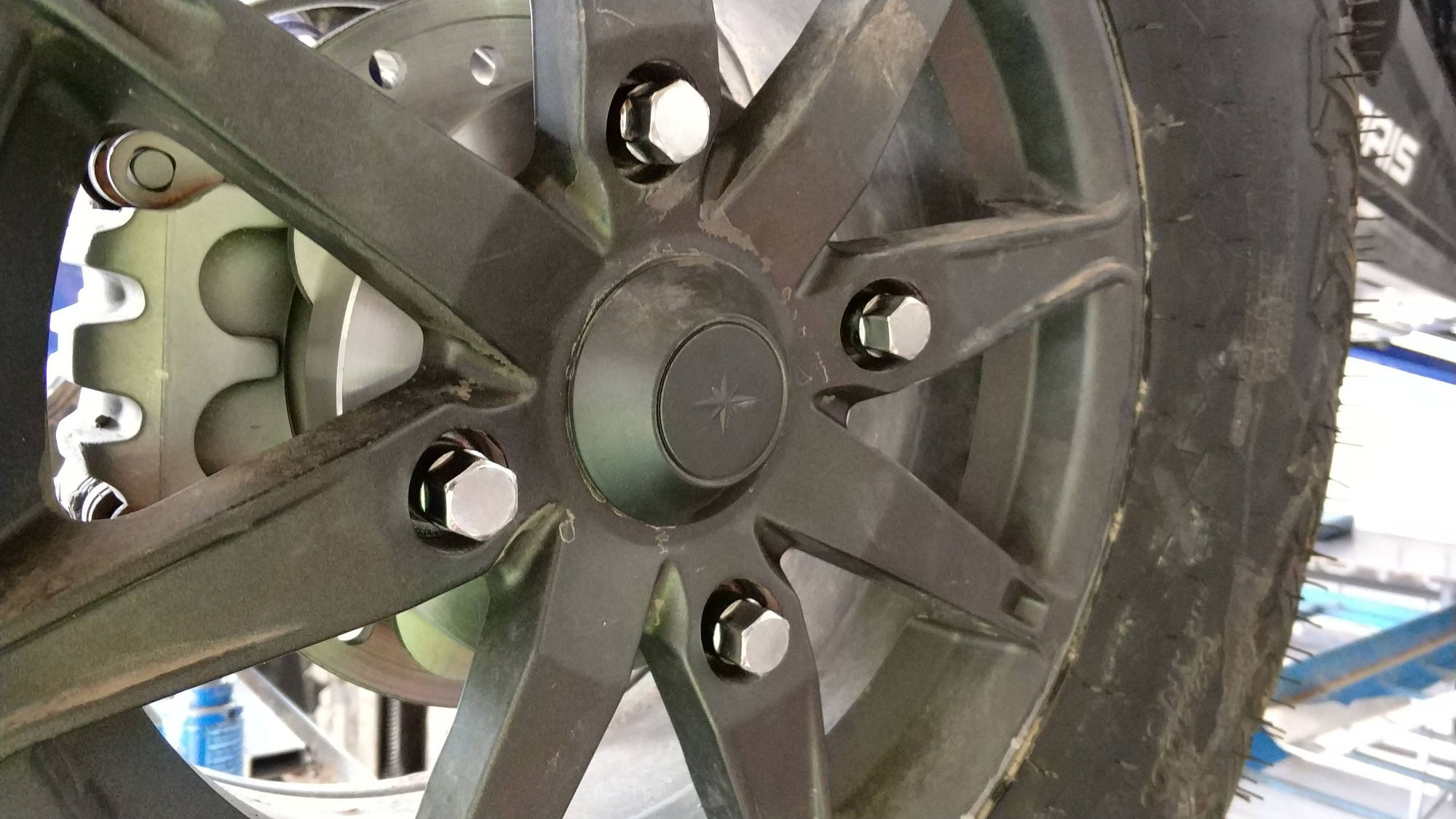 картинка Проставки ступичные 4х156/1"/M12 POLARIS RZR STORM