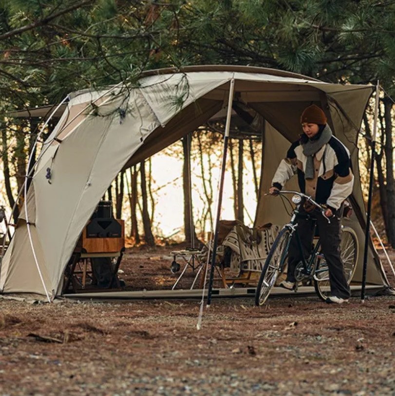 картинка Палатка Naturehike Cloud wild car, 2-местная, алюминиевый каркас, песочная