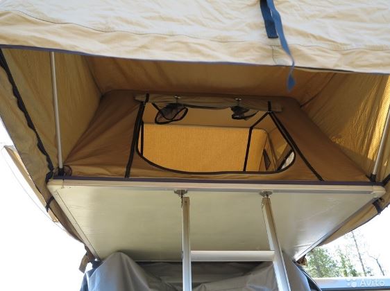 картинка ORT-02L Автопалатка на крышу 240х165 Hard-Pro