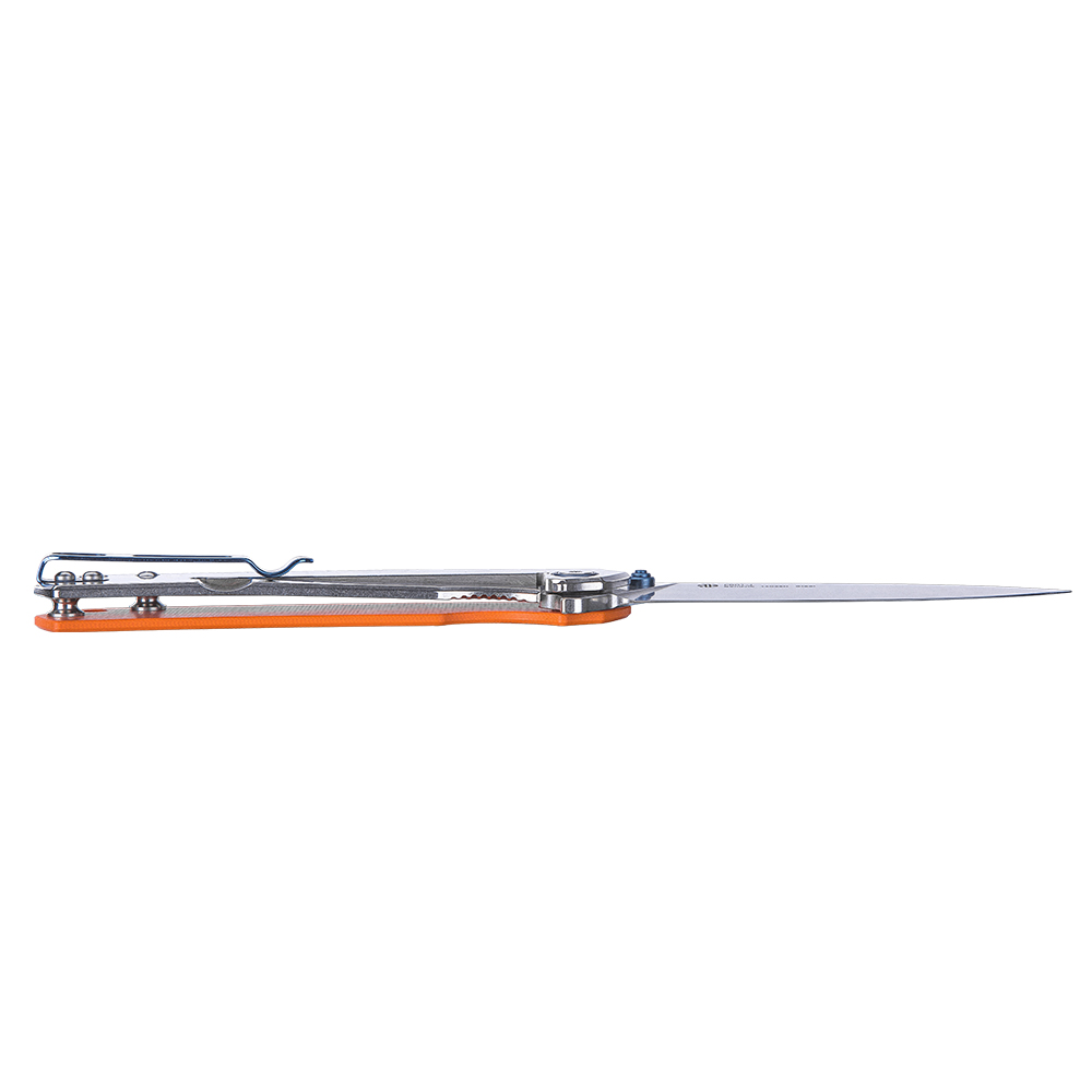 картинка Нож Ruike P801-J серебристо-оранжевый