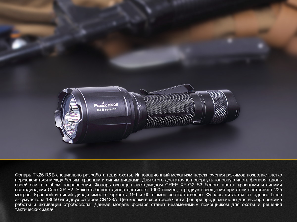 Фонарь Fenix TK25RB