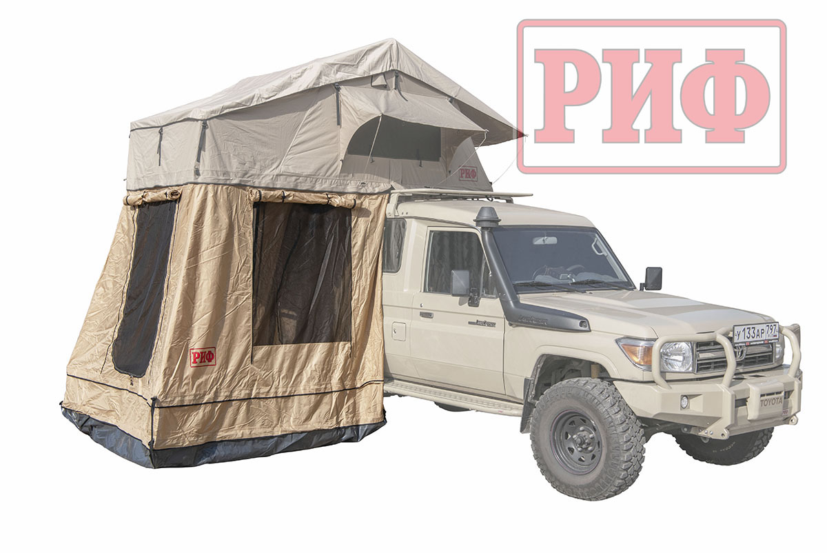 картинка Тамбур к палатке РИФ Soft RT02-120, тент песочный