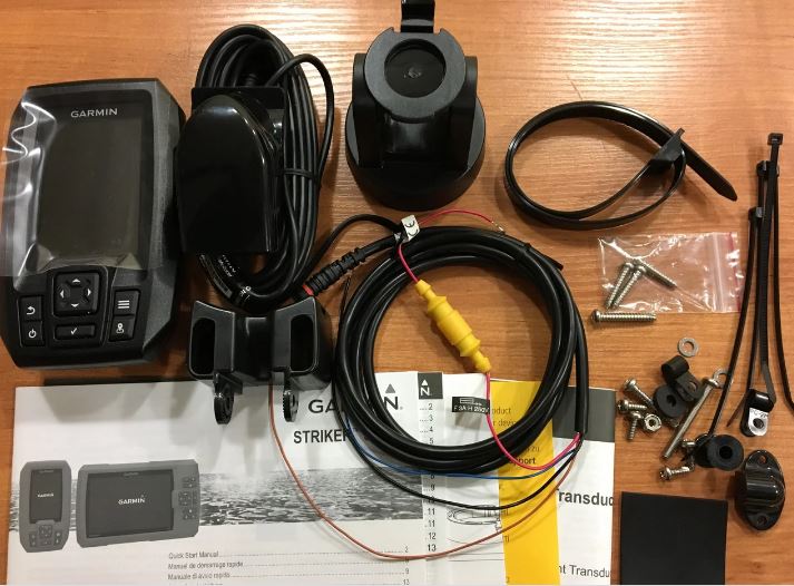 картинка Эхолот Garmin® STRIKER™ 4 Worldwide с датчиком Dual Beam