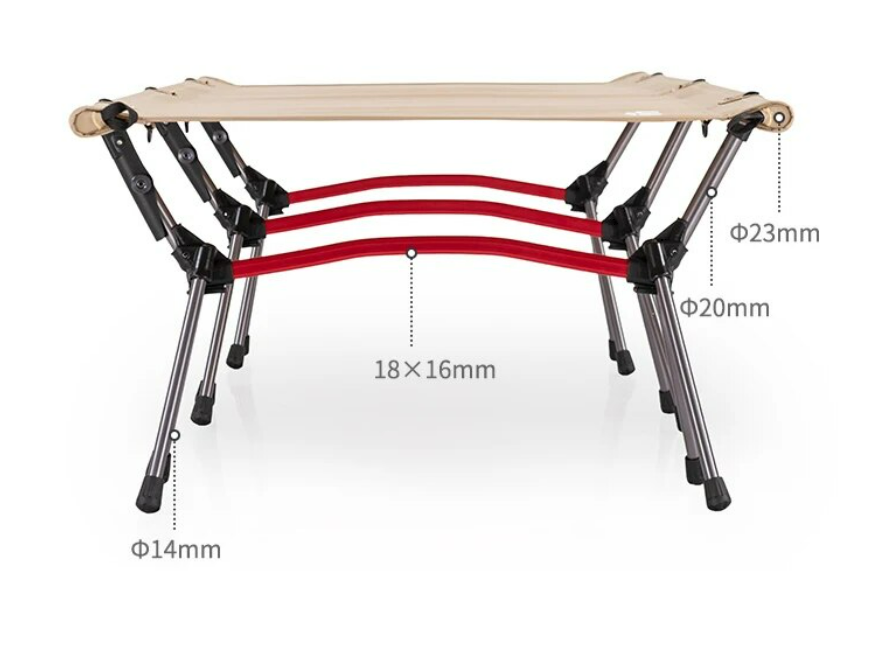 картинка Раскладушка Naturehike XJC06 190х65х38 см, до 120 кг, хаки