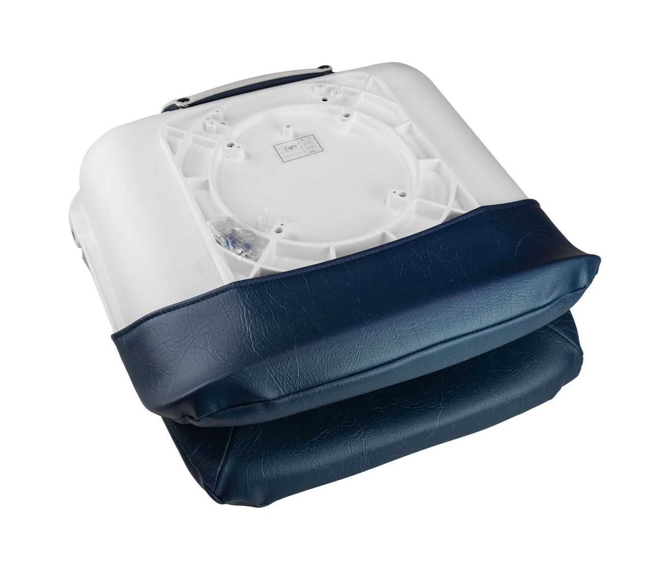 картинка Кресло складное мягкое SKIPPER, цвет синий/белый