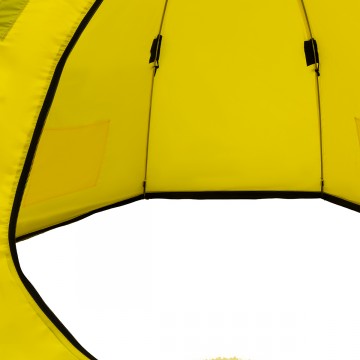 картинка Палатка-зонт зимняя HELIOS NORD-2 Утепленная (желтый/черный)