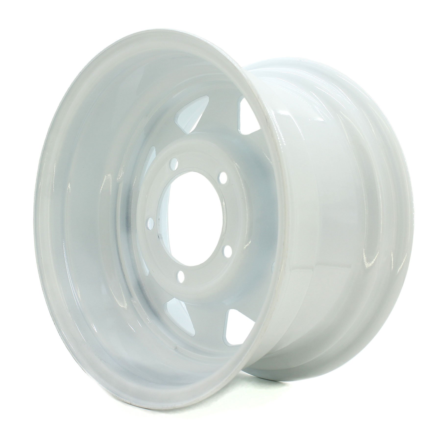 Диск 15x8 5x139.7 CB110 ET-25 белый, УАЗ