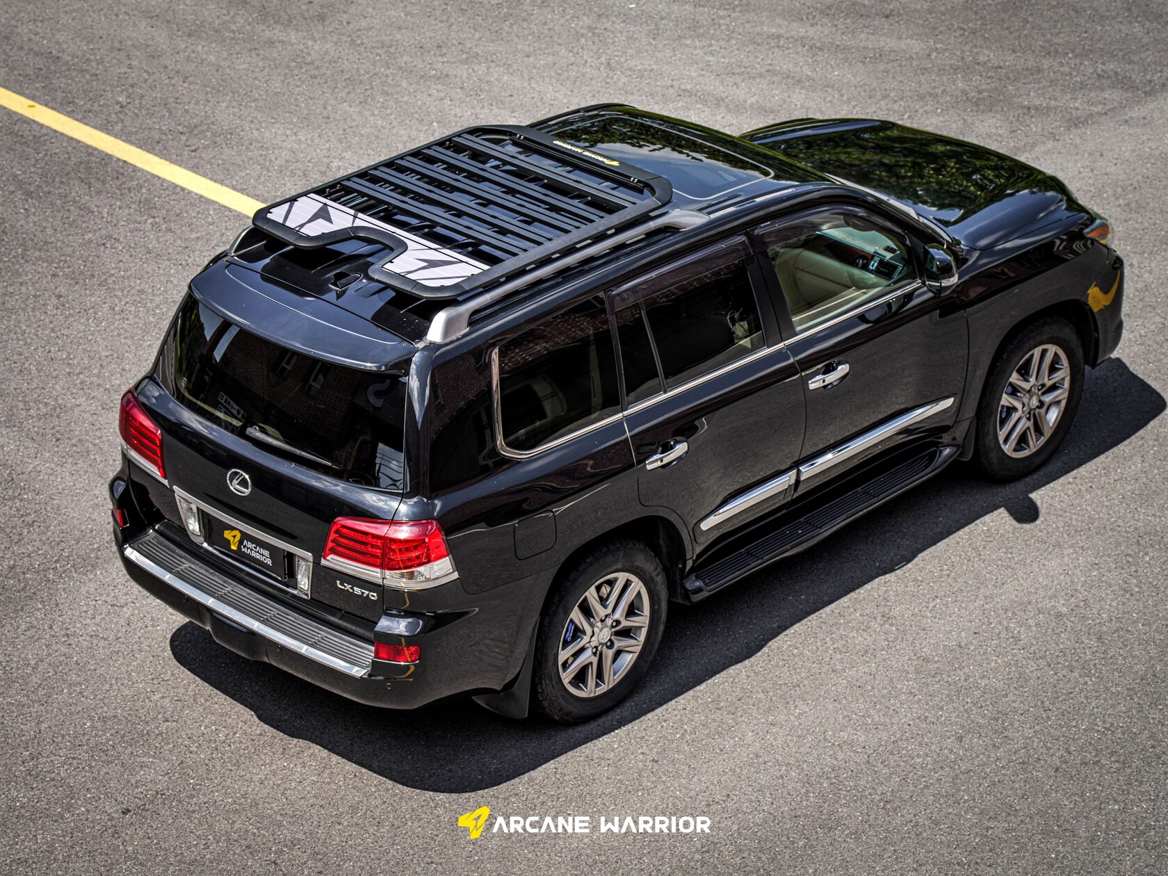 картинка Багажник экспедиционный STORM Roof Rack для LEXUS LX570 (2007-2013)