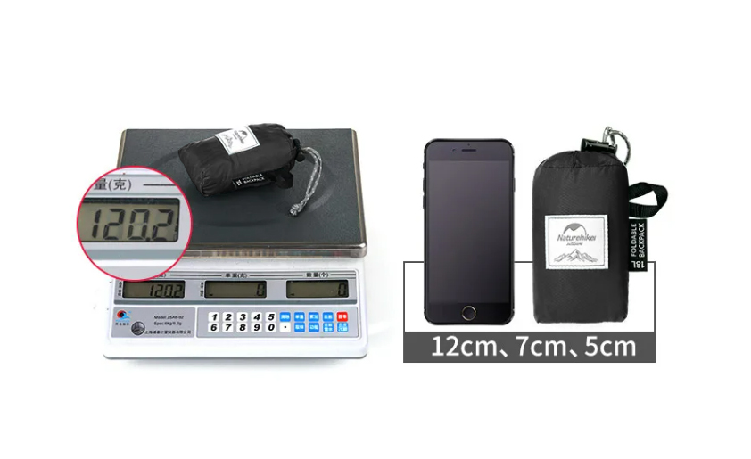 картинка Рюкзак Naturehike 18L, черный