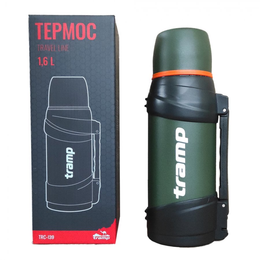 картинка Термос TRAMP Travel 1,6л. Оливковый