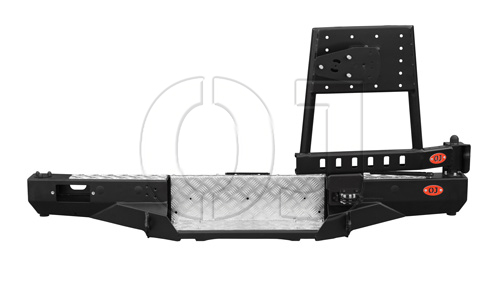 картинка Бампер задний УАЗ 2989, 3741, 3909, 2206, 3962 стандарт 03.101.22 OJ