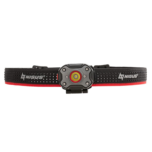 картинка Фонарь налобный NISUS PRO 670 LM, IPX5, USB