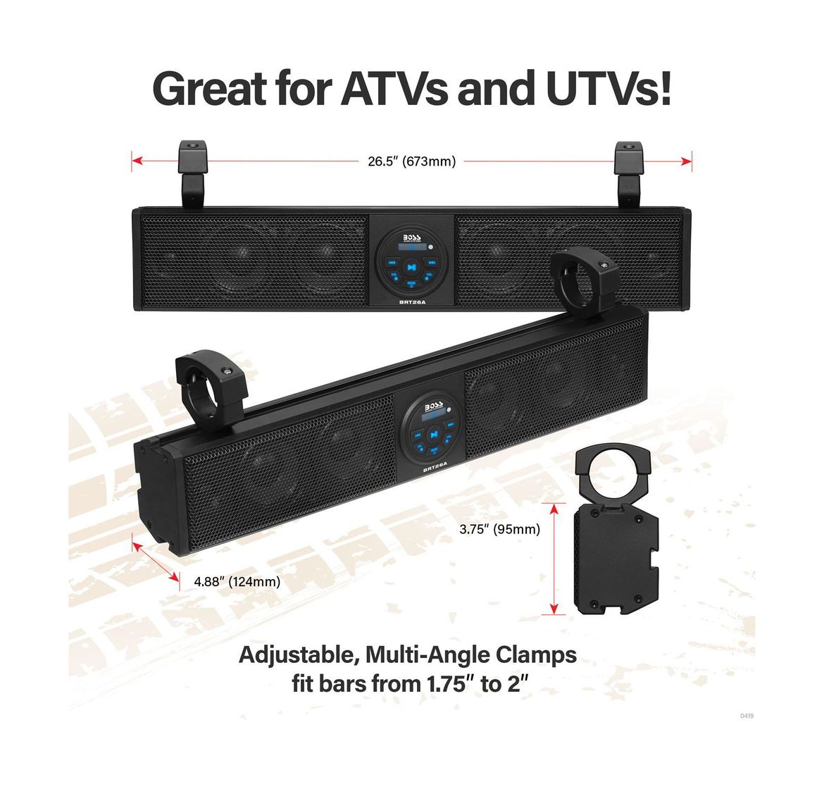 картинка Акустическая панель на таргу BRT26A, BOSS