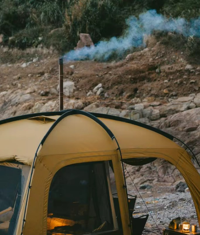 картинка Палатка Naturehike Dune 10.9 3-местная , хаки