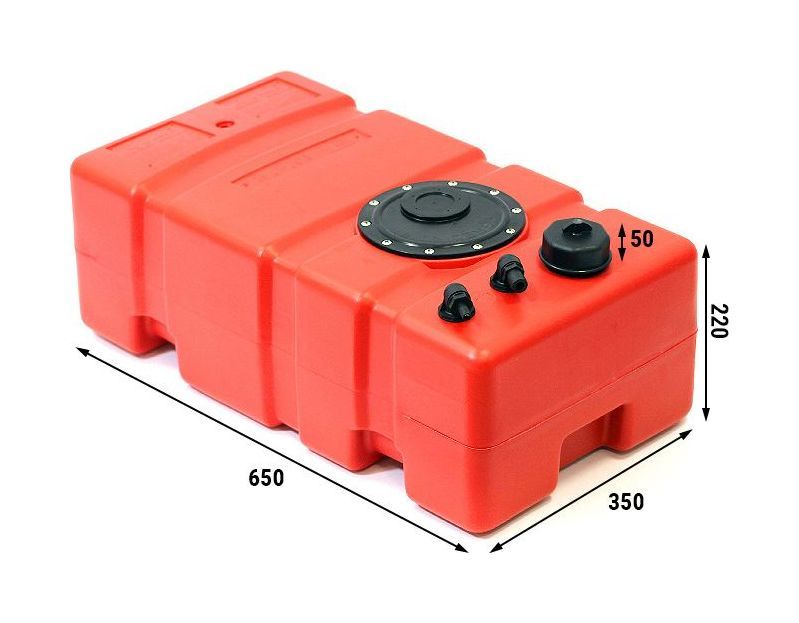 картинка Бак топливный 42 л стационарный Elfo, 65х35х27 см