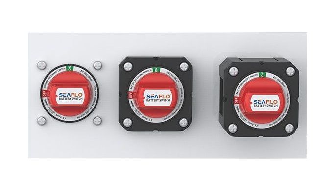 картинка Выключатель массы 4-х позиционный 2 АКБ 300А, SeaFlo