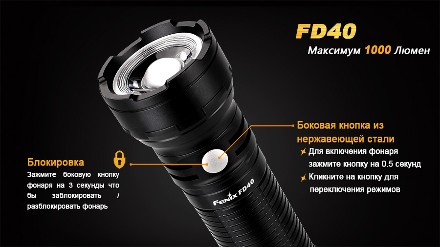 Фонарь Fenix FD40 Cree XP-L HI LED