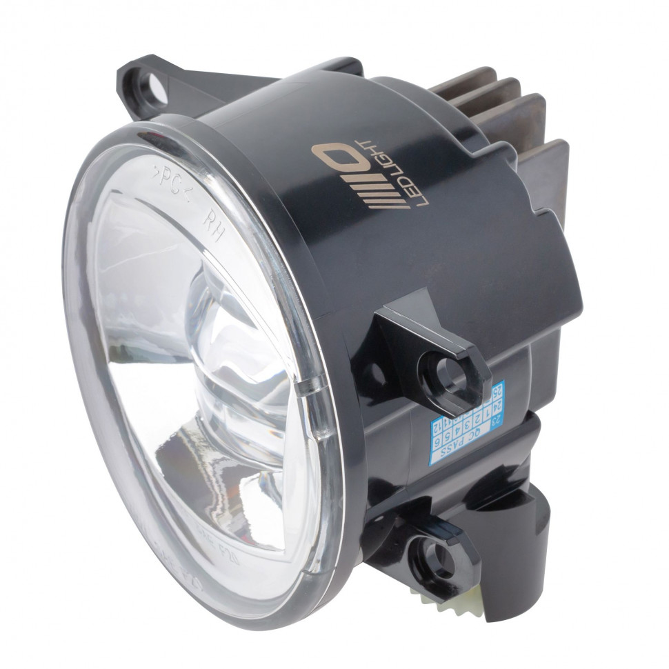 Противотуманная фара Toyota/Lexus, 90мм 12W 5500K/3200К, 12V, комплект 2шт