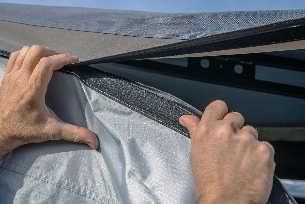 картинка Стенки к автомобильной веерной маркизе (тамбур) РИФ  2х2,3 м 