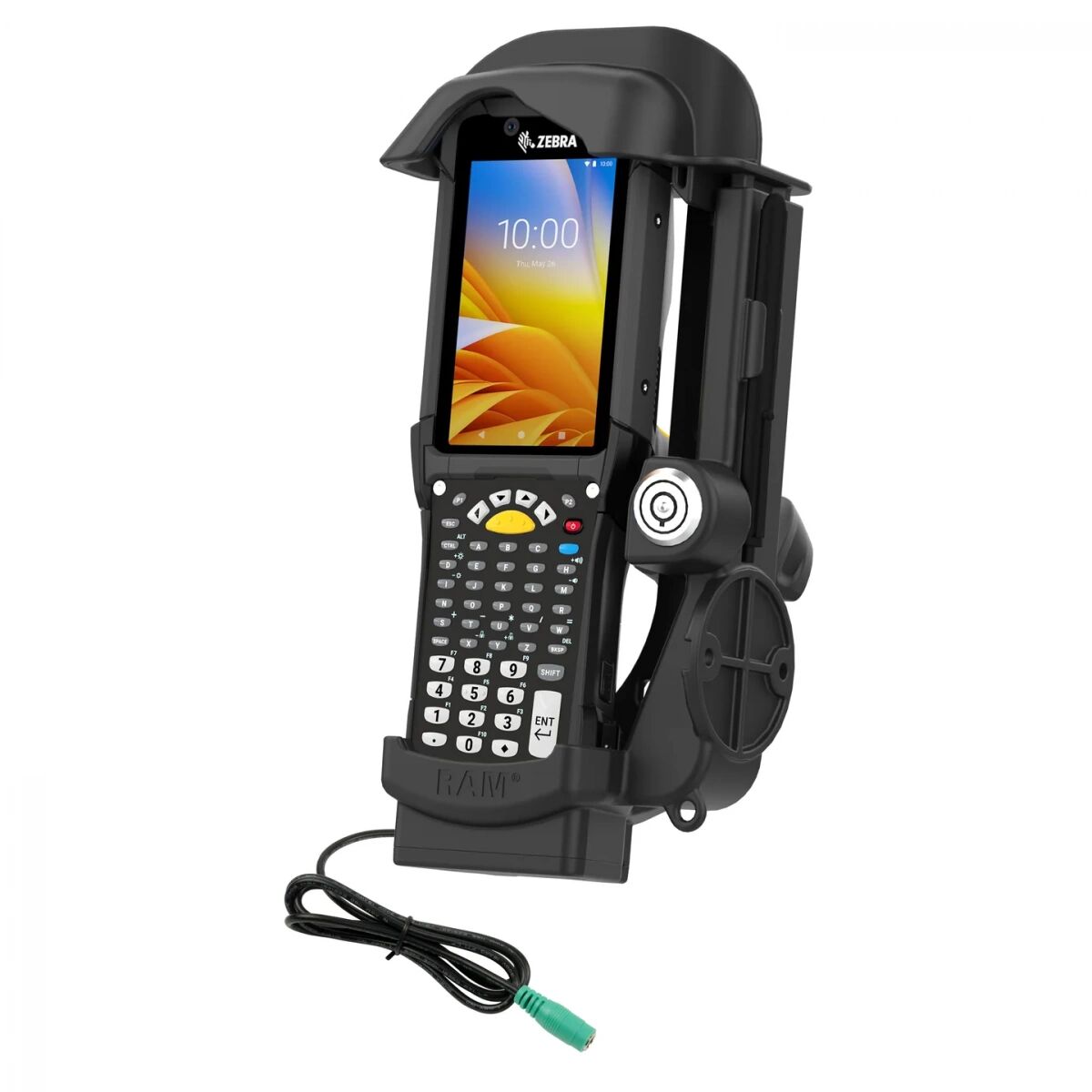 картинка Док-станция с питанием RAM для Zebra MC9300 (RAM-HOL-ZE32PLU)