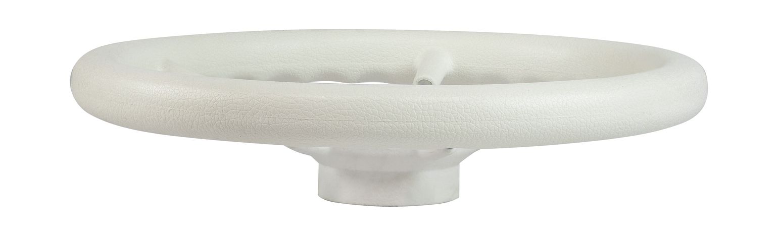 картинка Рулевое колесо RIVA RSL обод белый, спицы серебряные д. 320 мм